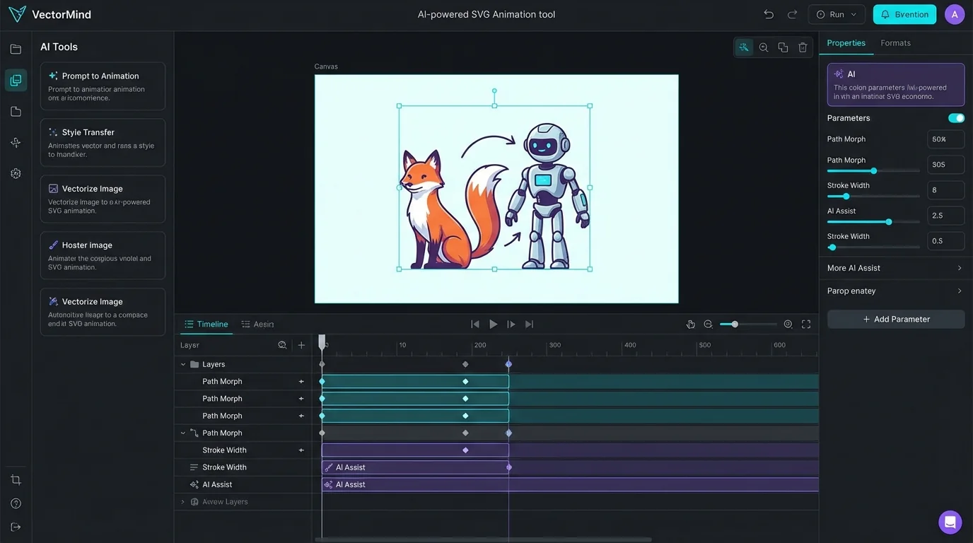 How to Animate SVGs with AI: Complete Guide to VectoSolve AI Animate