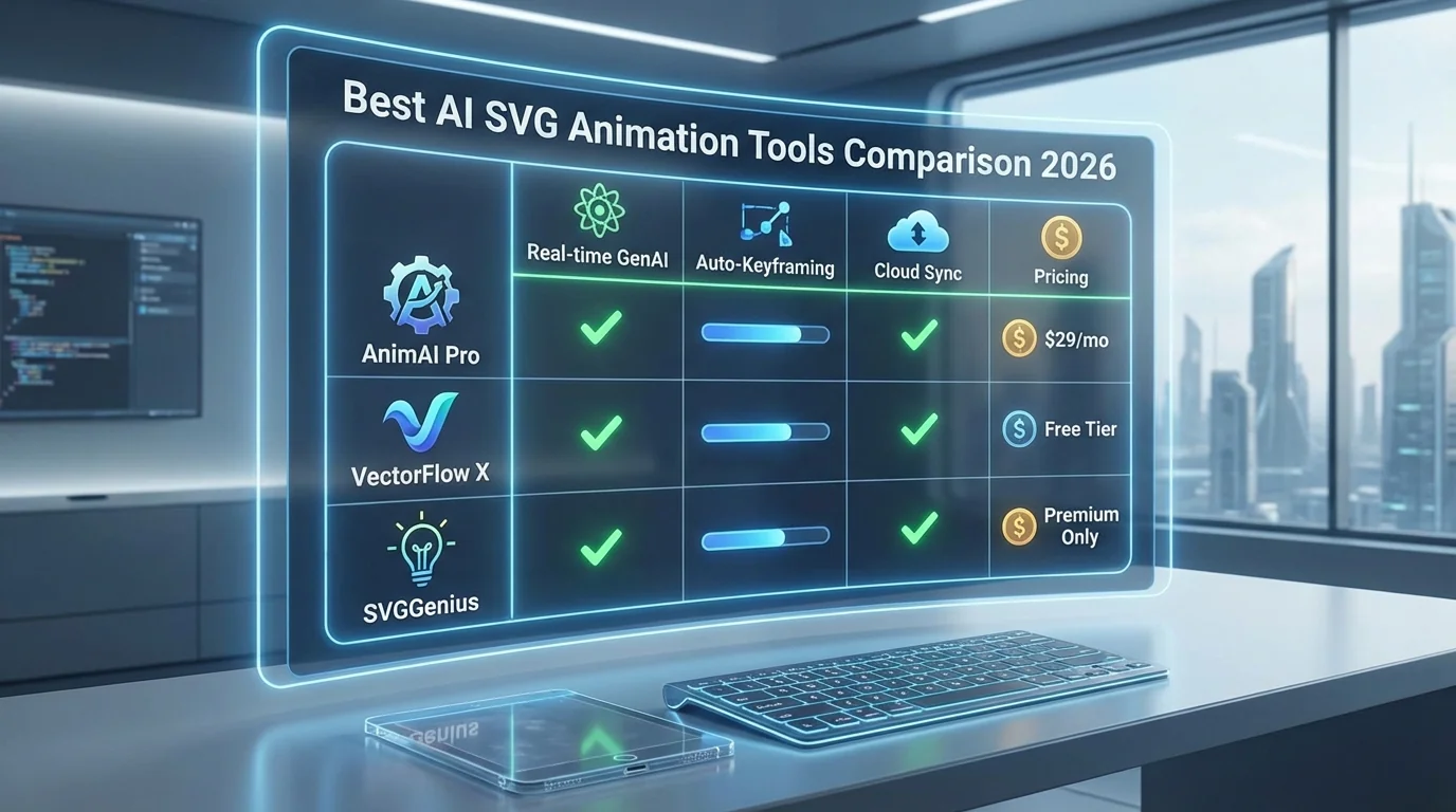 Best AI SVG Animation Tools in 2026 — Gemini, Adobe, and More Compared