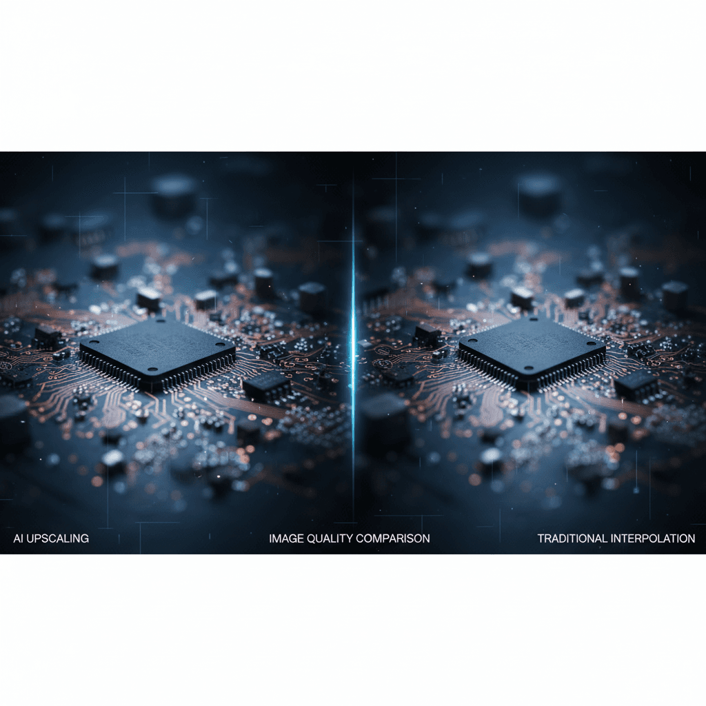 AI Upscaling vs Traditional Methods: Why AI Wins Every Time