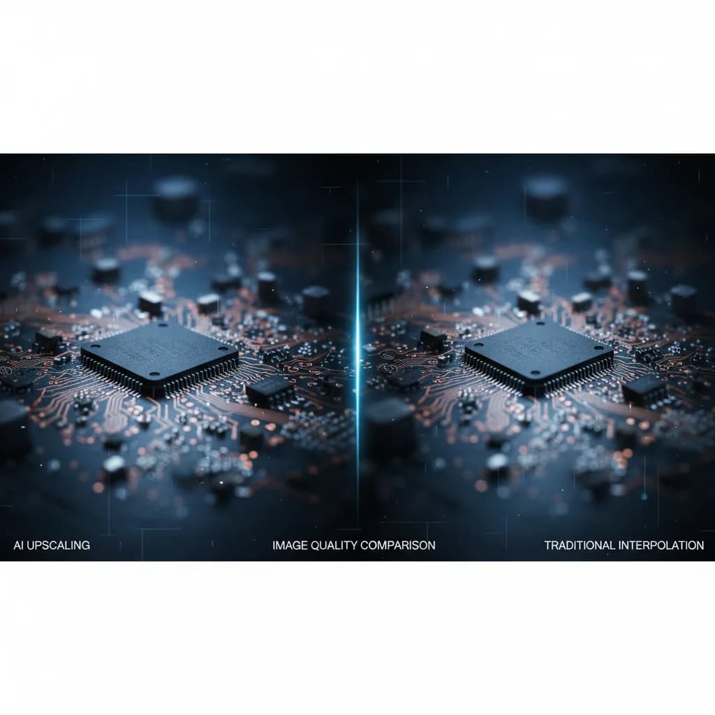 AI Upscaling vs Traditional Methods: When AI Wins and When It Doesn't