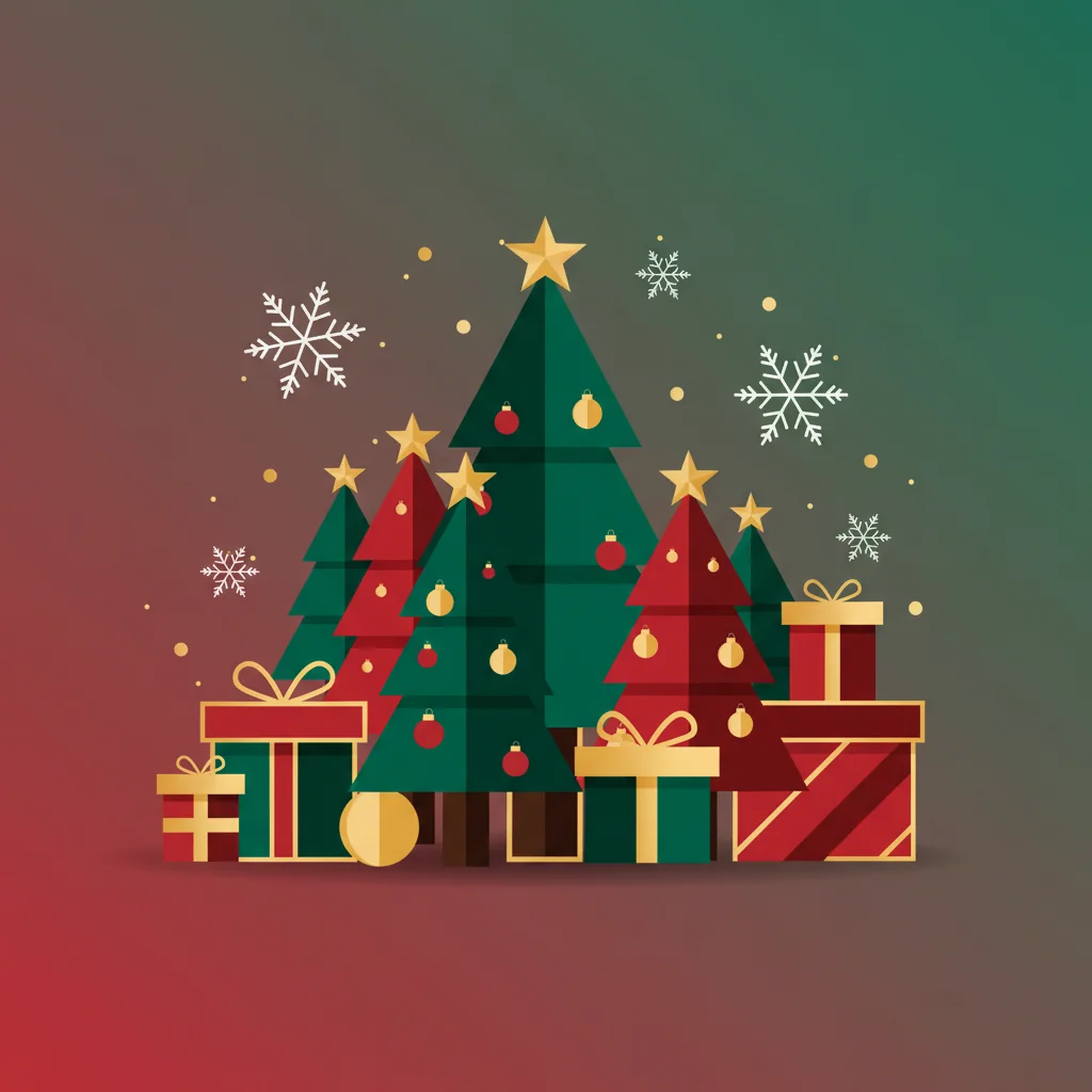 Create Stunning Christmas Marketing Graphics with Vector Design