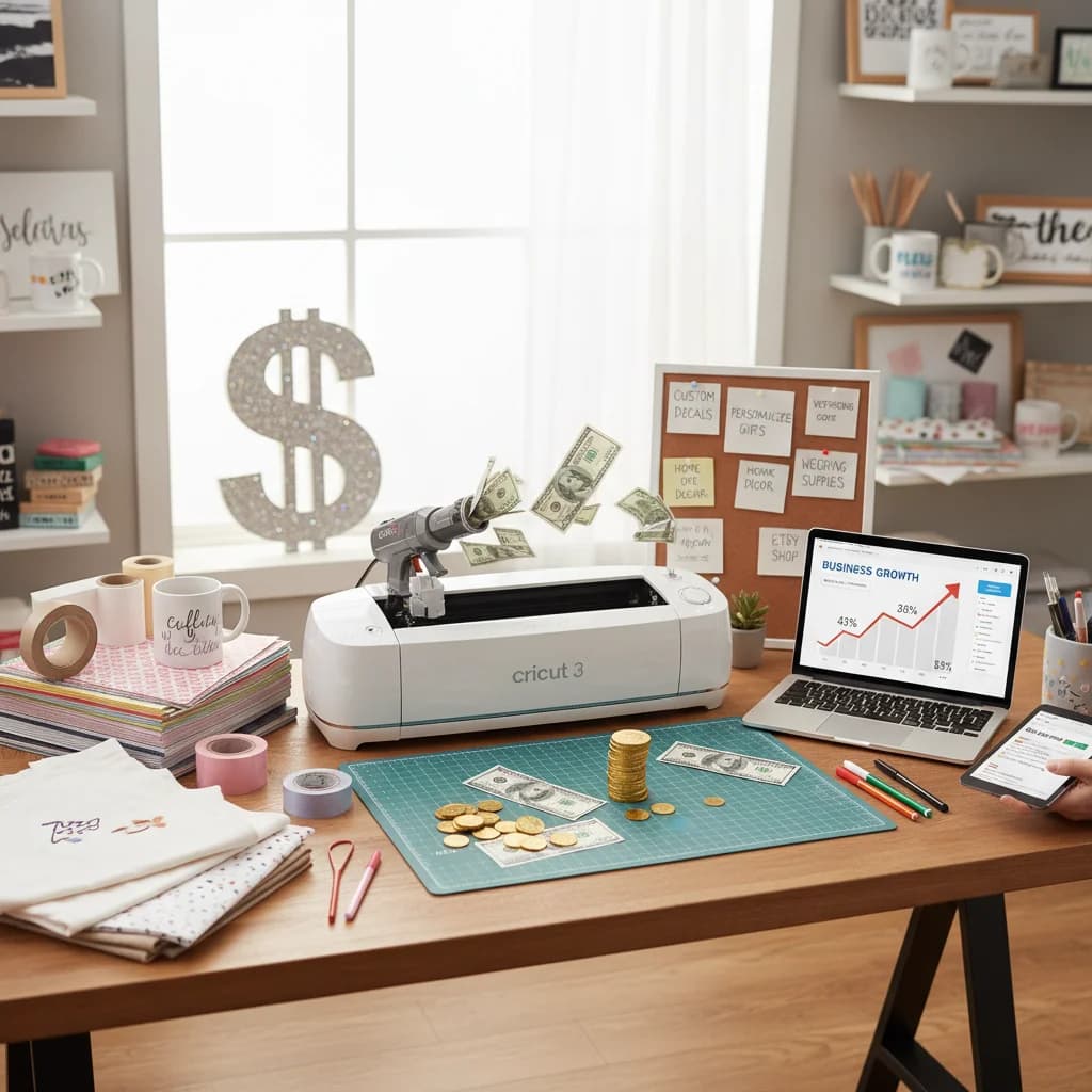 20 Profitable Cricut Business Ideas for 2026 (With Startup Costs)