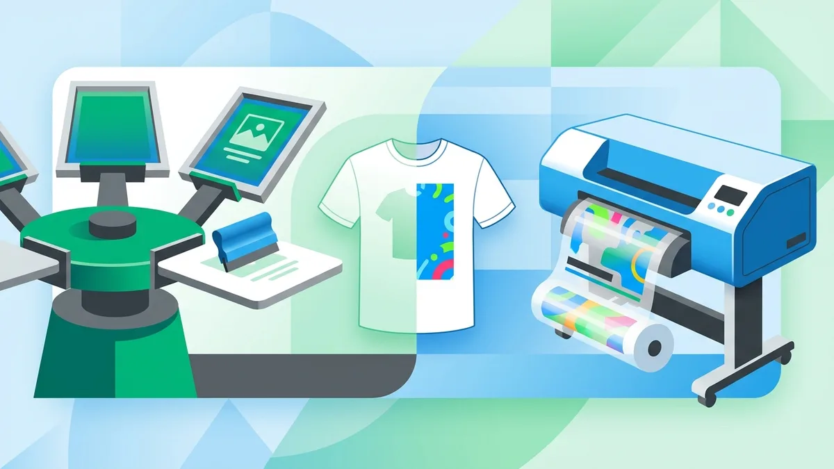 DTF vs Screen Printing: The Real Cost Math (2026)
