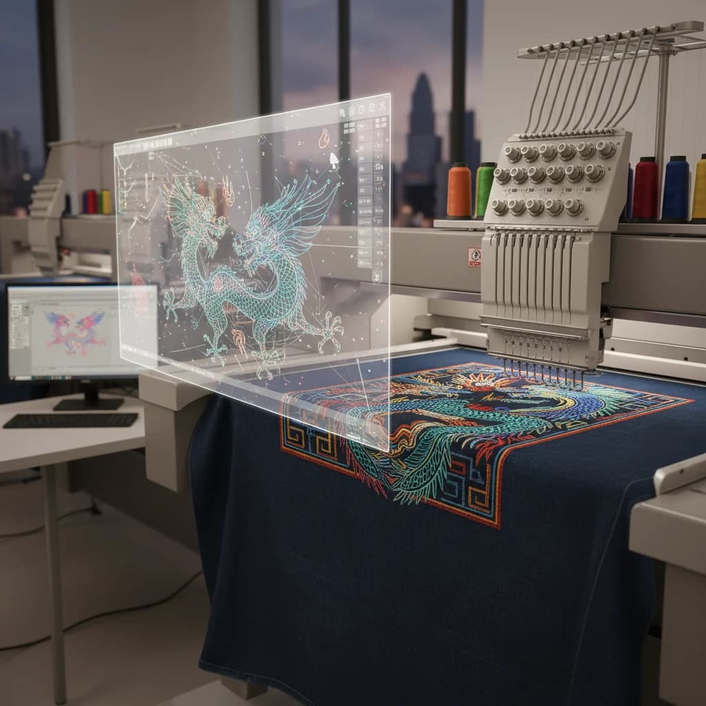 Vectorization for Embroidery: Preparing Designs for Digitizing
