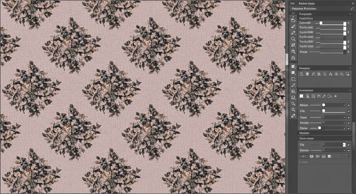 Vectorizing Fabric Patterns for Textile Design and Fashion