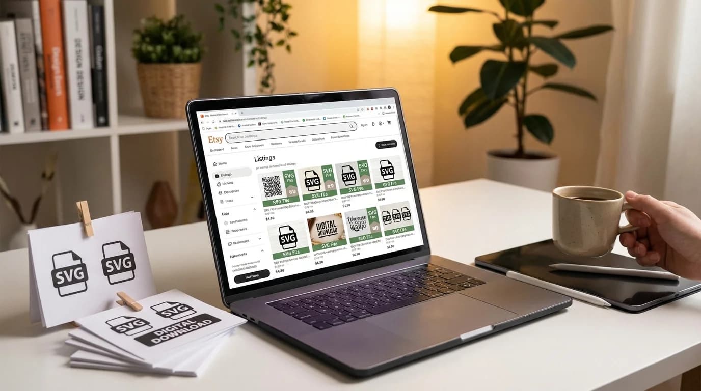 How to Sell SVG Files on Etsy in 2026: $0 to First Sale
