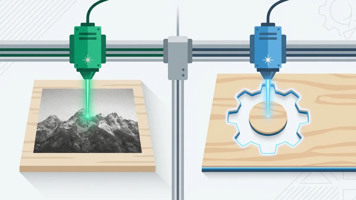 Laser Engraving Photo vs Vector: When to Raster, When to Cut