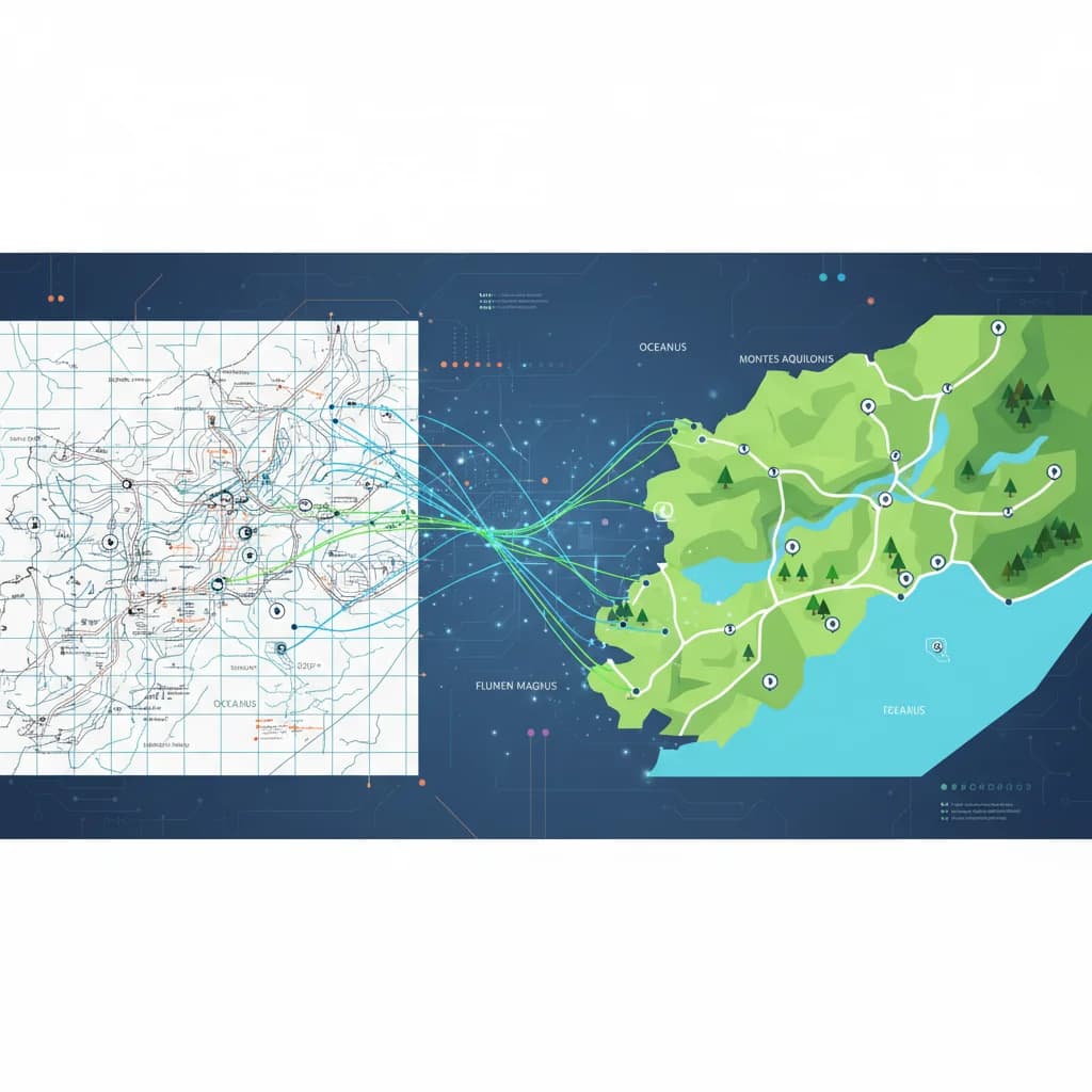 Vectorizing Maps and Diagrams: Geographic & Technical Illustration