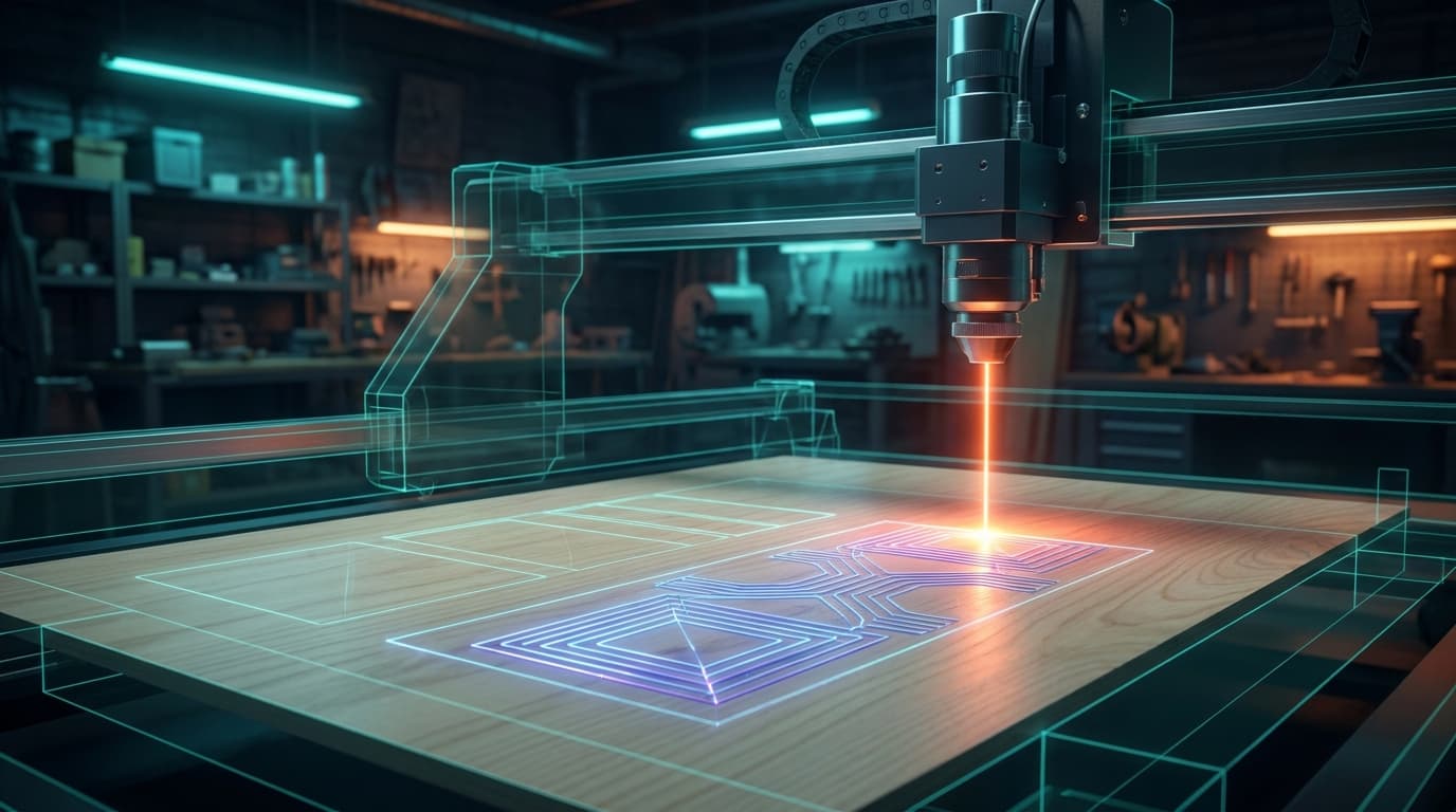 PNG/JPG to DXF: Complete Laser Cutter Workflow Guide