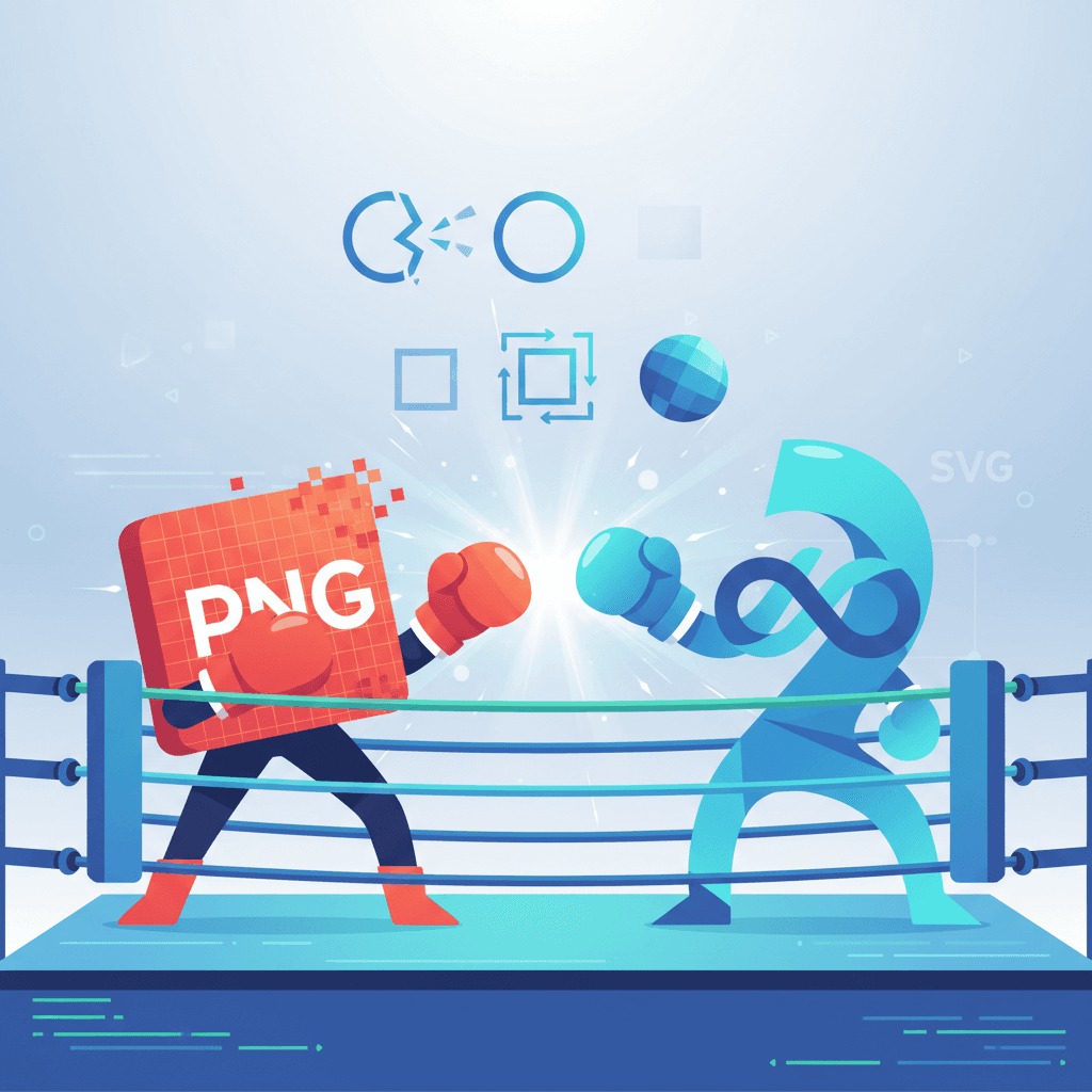 PNG vs SVG: The Definitive Comparison Guide for 2026