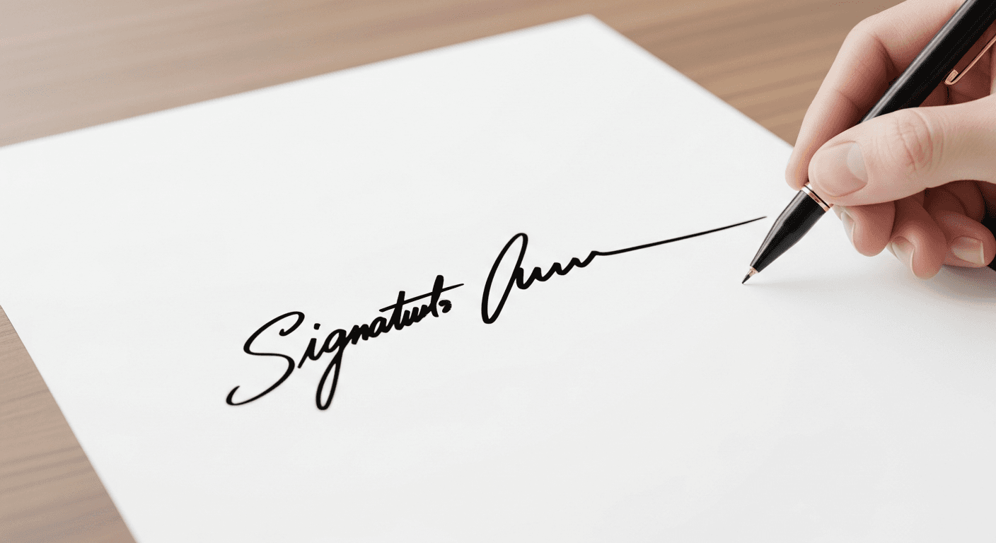 Convert Your Signature to Vector: Digital Signing & Legal Documents