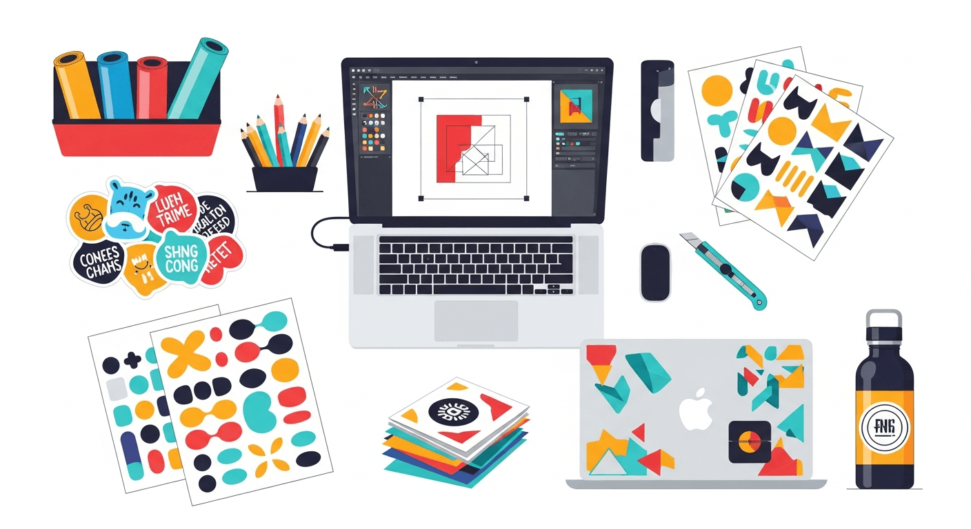 Custom Stickers from Photos: Raster to Vector in 3 Steps