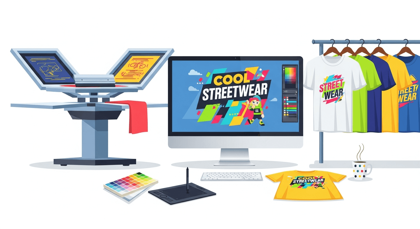 T-Shirt Design with Vectors: Print-Ready Guide for Beginners