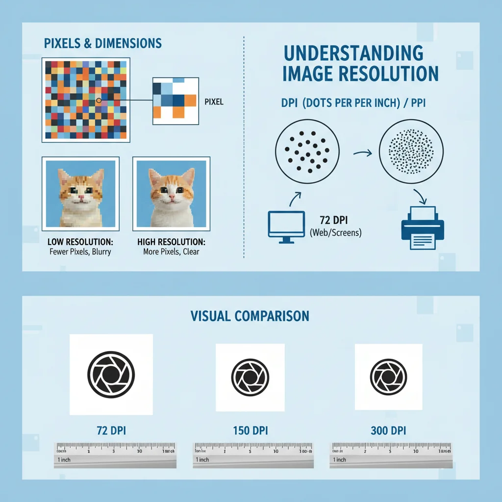 Understanding Image Resolution: Pixels, DPI, and Quality Explained