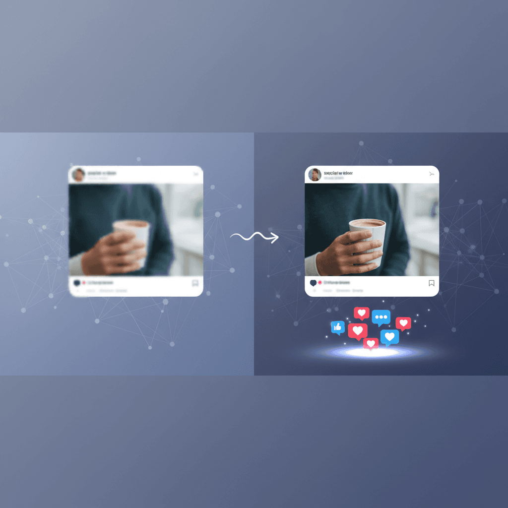 Upscaling Images for Social Media: Get More Engagement with Better Quality