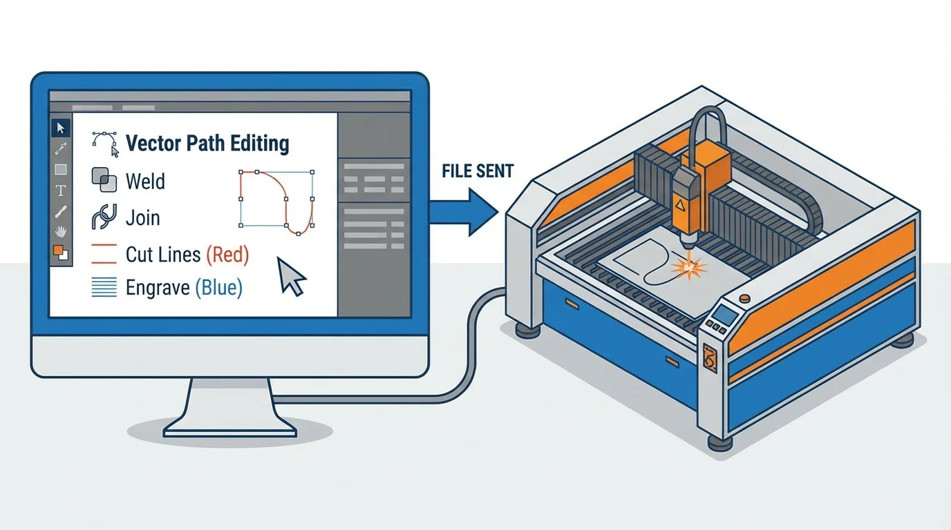 Vector Files for Laser Cutting: Complete Setup Guide