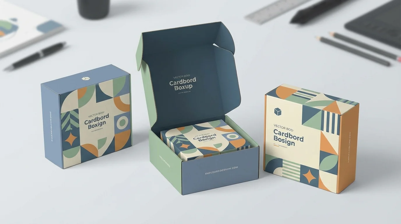 Packaging Design: Vector Graphics for Product Excellence