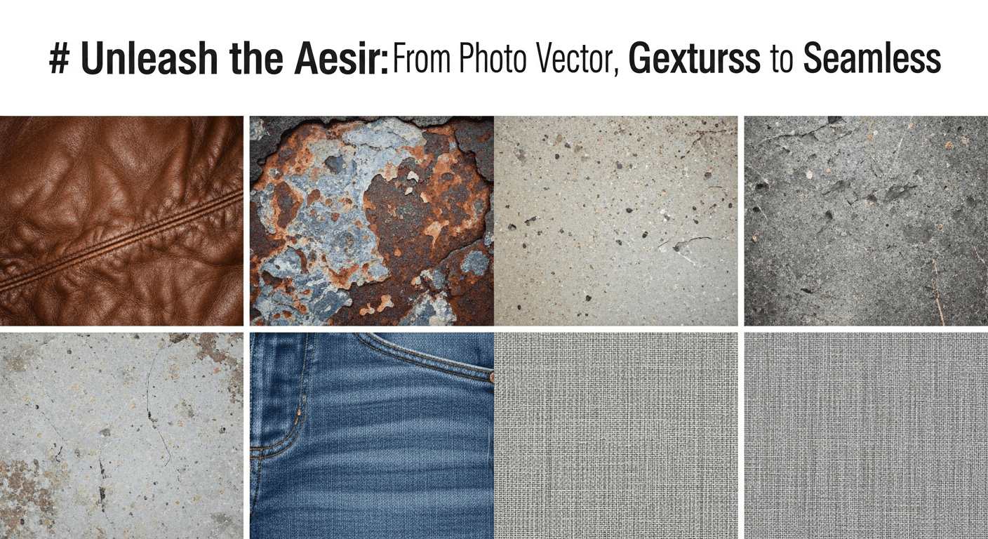 How to Create Vector Textures from Photos: Grunge, Fabric, and More