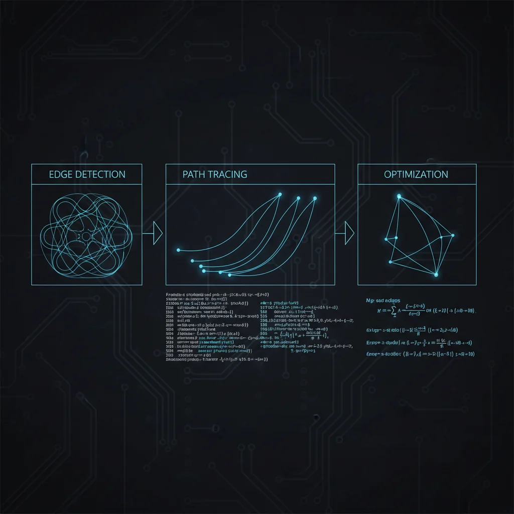 Inside Vectorization Algorithms: Edge Detection, Potrace & Neural Path Tracing