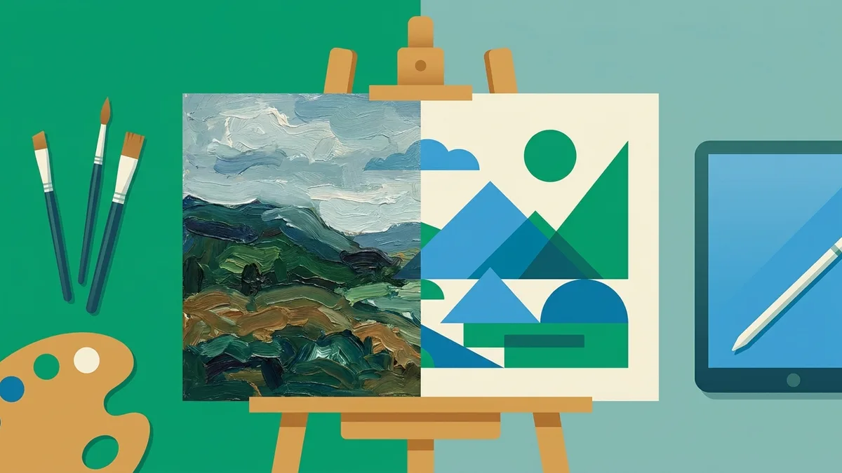 Vectorizing a Painting: The Honest (and Complete) Guide to Image-to-Vector Conversion