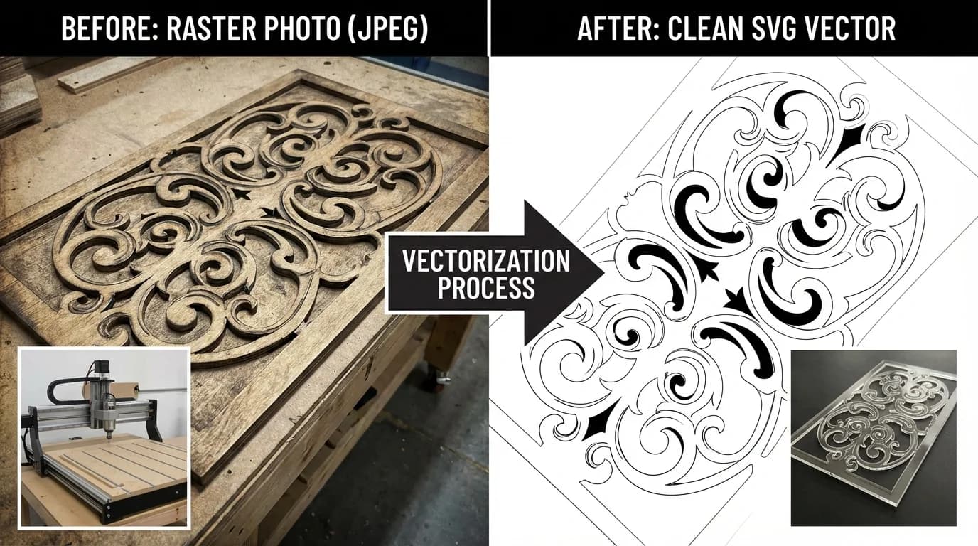 How to Vectorize Images for Cricut & Silhouette (SVG Cutting Files)