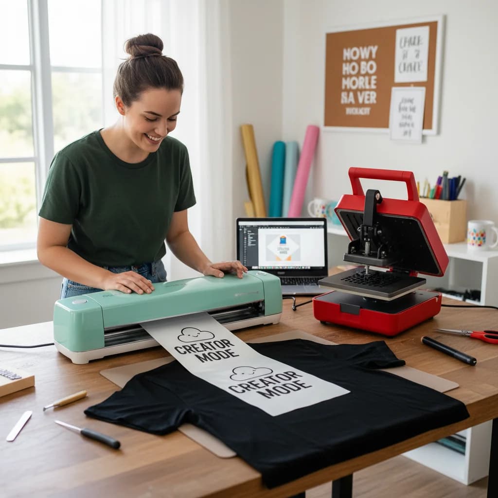 Vinyl Cutting for Beginners: Your First Custom T-Shirt in 30 Minutes
