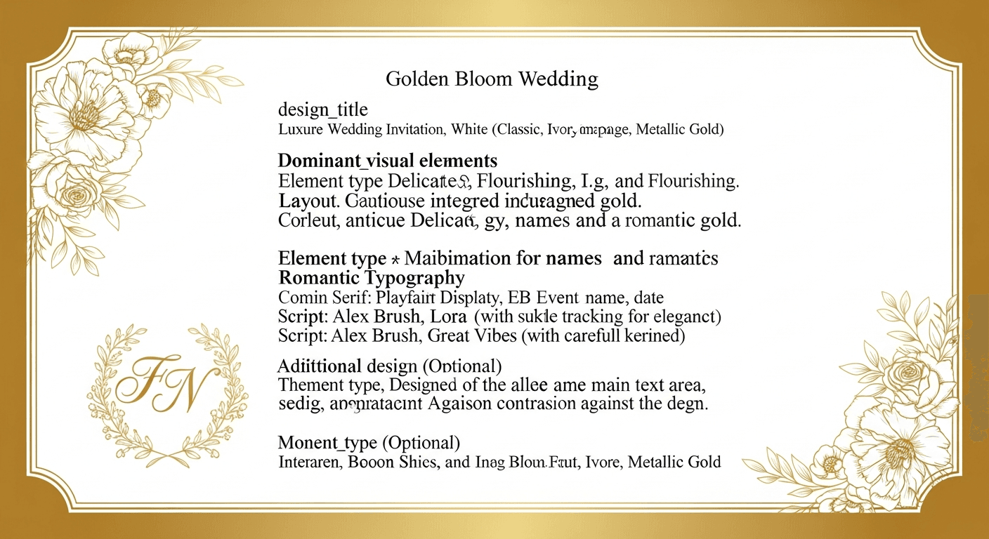 Vectorizing Wedding Invitations: From Handwritten to Digital Elegance