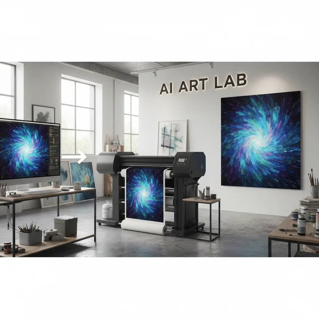 How to Upscale AI Art for Printing: From DALL-E to Gallery-Quality Prints