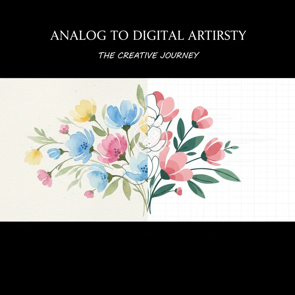 How to Convert Watercolor Paintings to Digital Vectors (2026 Guide)
