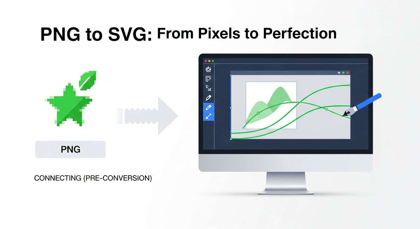 Converting PNG to SVG with modern AI-powered tools