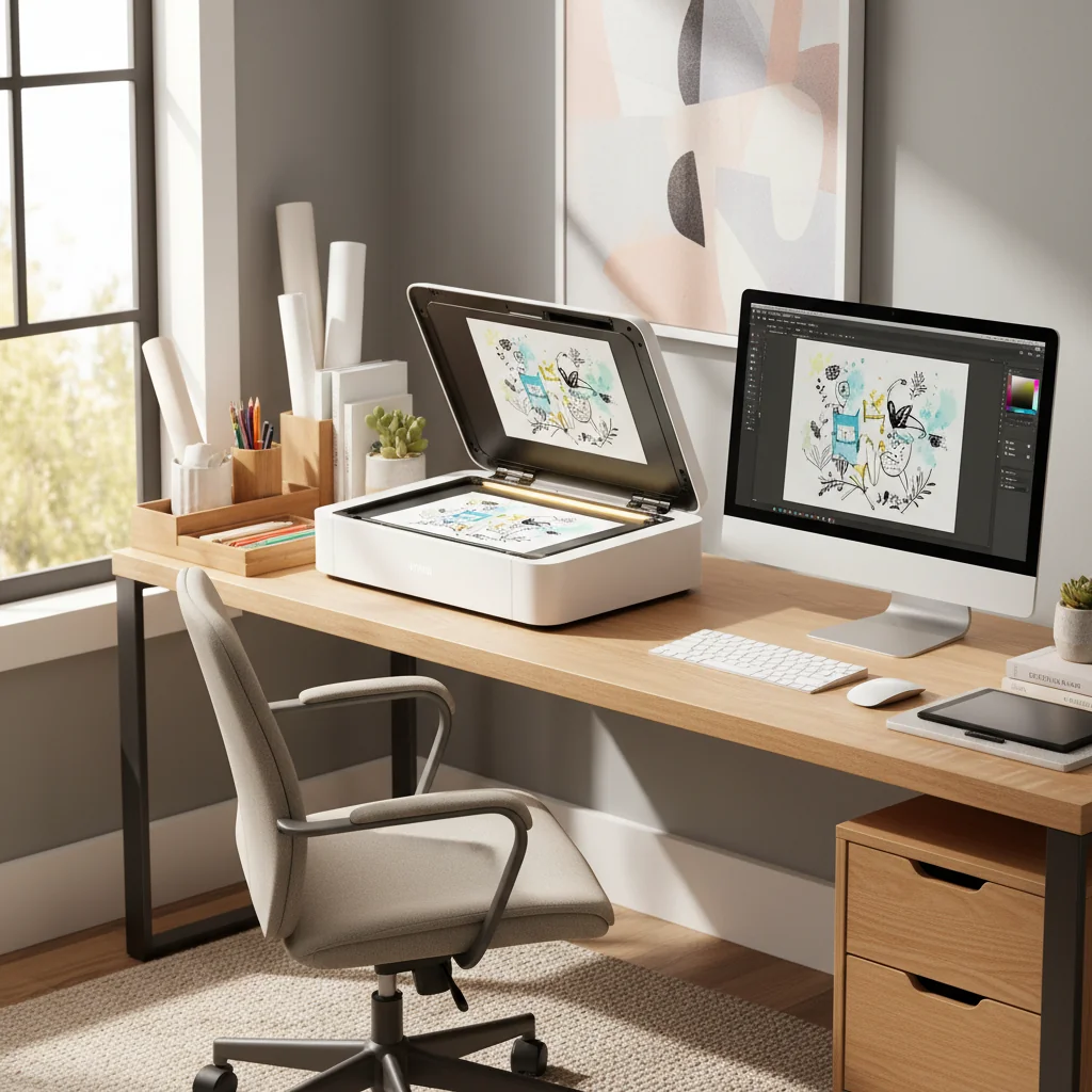 Scanning your artwork for best vectorization results