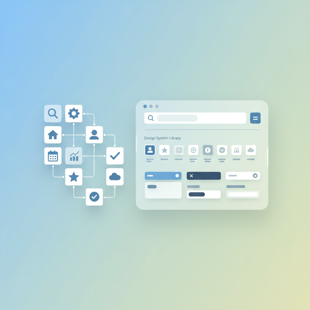 SVG icons and UI elements as clean vector paths